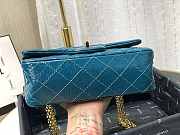 Chanel Mini 2.55 Tasche Blue AS0874 20x15.5×6cm - 4