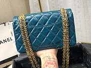 Chanel Mini 2.55 Tasche Blue AS0874 20x15.5×6cm - 2