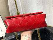 Chanel Mini 2.55 Tasche Red AS0874 20x15.5×6cm - 5