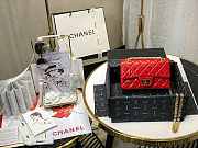 Chanel Mini 2.55 Tasche Red AS0874 20x15.5×6cm - 3