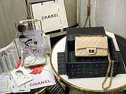 Chanel Mini 2.55 Tasche Light Beige AS0874 20x15.5×6cm - 2