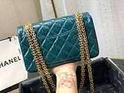 Chanel Mini 2.55 Tasche Tiffany Blue AS0874 20x15.5×6cm - 4