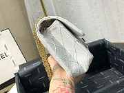 Chanel Mini 2.55 Tasche White AS0874 20x15.5×6cm - 5