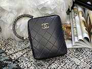 Chanel Vertical Camera Bag Black AS1753 17.5x14x7cm - 1