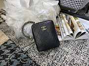 Chanel Vertical Camera Bag Black AS1753 17.5x14x7cm - 3