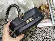 Chanel Vertical Camera Bag Black AS1753 17.5x14x7cm - 2