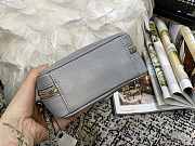 Chanel Vertical Camera Bag Gray AS1753 17.5x14x7cm - 5