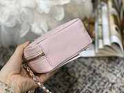 Chanel Vertical Camera Bag Pink AS1753 17.5x14x7cm - 6