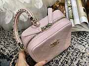 Chanel Vertical Camera Bag Pink AS1753 17.5x14x7cm - 3