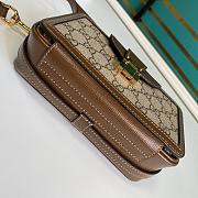 Gucci GG Mini Bag With Clasp Closure 614368 18x10.5x6.5cm - 5