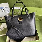 Gucci Medium Tote With Double G In Black 649577 35x32x11cm - 1