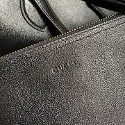 Gucci Medium Tote With Double G In Black 649577 35x32x11cm - 5