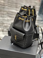 Ysl Joe Backpack In Lambskin Black 6726091 22x29x15cm - 5