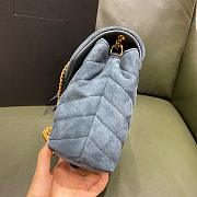 Ysl Small Loulou In Matelassé 