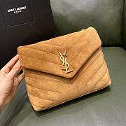 Ysl Small Loulou In Matelassé 