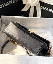 Chanel Mini Flap Bag Gold-Tone Metal Black AS2711 19.5x14x9cm - 5