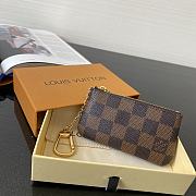 Louis Vuitton Key Pouch Damier Cancas N62658 11.5 x 6.5cm - 1