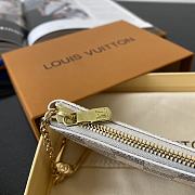 Louis Vuitton Key Pouch Damier Azur Cancas N62659 11.5 x 6.5cm - 2