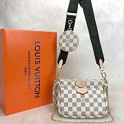 Louis Vuitton Multi Pochette Accessories Damier Canvas M44840 24x13cm - 1