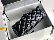 Chanel Mini Classic Flap Bag Black Patent/Golden Metal A69900 20cm - 4