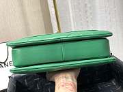 Chanel Small Flap Bag With Top Handle Green A92236 25cm - 3