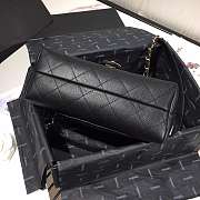 Chanel Small Grained Calfskin Flap Bag Black AS1459 16x23x9cm - 4