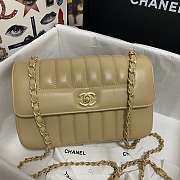 Chanel 1992 Vertical Quilt CC Shoulder Bag AS1499 23x14x7cm - 2
