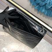 YSL Large Niki Calfskin Leather Black 4988830 32x23x9cm - 4