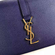 YSL Monogram Sac Universite Navy 25x7.5cm - 5