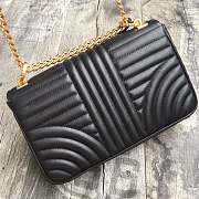 Prada Medium Leather Diagramme Bag Black 1BD108 24x14x6cm - 4
