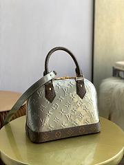 Louis Vuitton Alma BB Pattern Monogram Gray Green 23.5x17.5x11.5cm - 5
