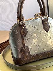 Louis Vuitton Alma BB Pattern Monogram Gray Green 23.5x17.5x11.5cm - 3