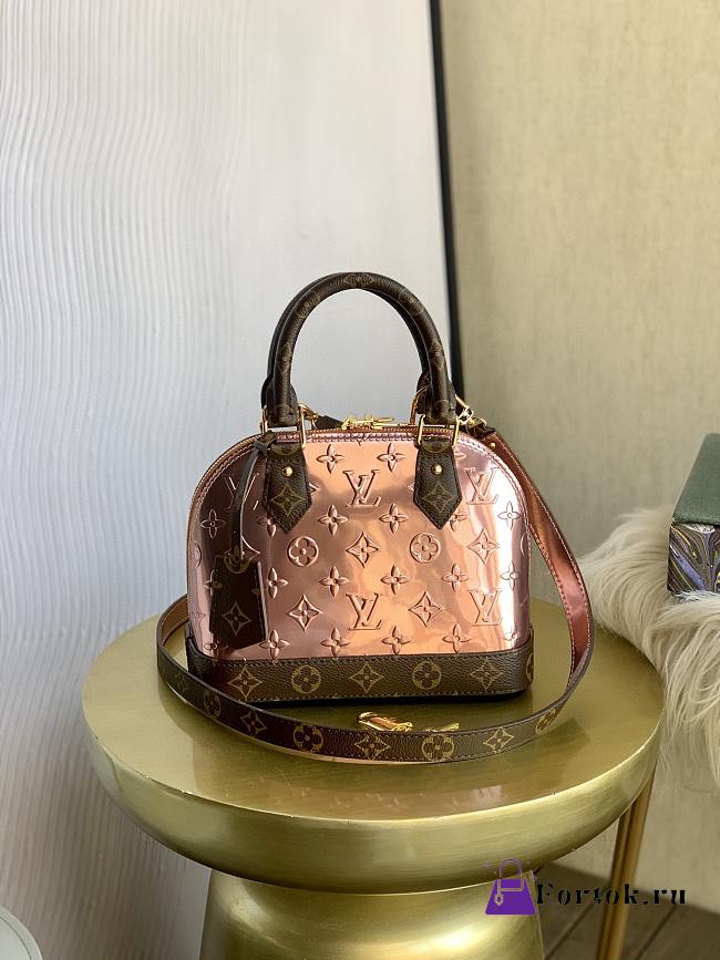 Louis Vuitton Alma BB Pattern Monogram Golden Pink 23.5x17.5x11.5cm - 1
