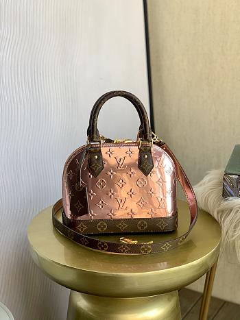 Louis Vuitton Alma BB Pattern Monogram Golden Pink 23.5x17.5x11.5cm