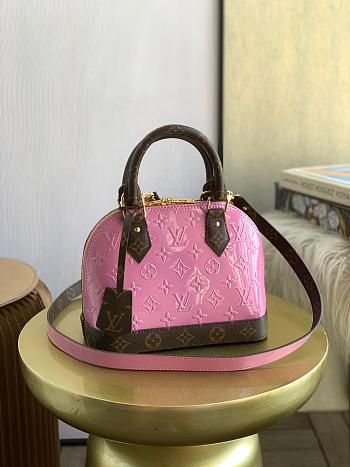 Louis Vuitton Alma BB Pattern Monogram Pink 23.5x17.5x11.5cm