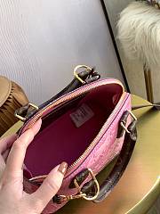 Louis Vuitton Alma BB Pattern Monogram Pink 23.5x17.5x11.5cm - 4