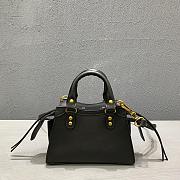 Balenciaga Mini Neo Classic Top Handle Bag Black 63852411R57 22x14x11cm - 2