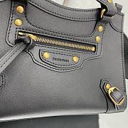 Balenciaga Small Neo Classic Top Handle Bag Black 63852111R57 33x21x16cm - 2
