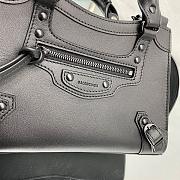 Balenciaga Small Neo Classic Top Handle Bag Full Black 63852111R57 33x21x16cm - 2