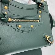 Balenciaga Small Neo Classic Top Handle Bag Green 63852111R57 33x21x16cm - 2