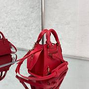 Balenciaga Small Neo Classic Top Handle Bag Red 63852111R57 33x21x16cm - 4