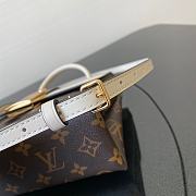 Louis Vuitton Locky BB Bag Monogram Canvas White M44080 20x16x7.5cm - 6