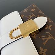 Louis Vuitton Locky BB Bag Monogram Canvas White M44080 20x16x7.5cm - 5