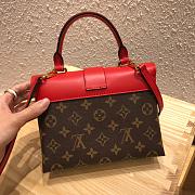 Louis Vuitton Locky BB Bag Monogram Canvas Red M44322 20x16x7.5cm - 5