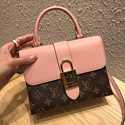 Louis Vuitton Locky BB Bag Monogram Canvas Pink M44080 20x16x7.5cm - 1