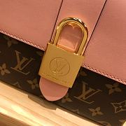 Louis Vuitton Locky BB Bag Monogram Canvas Pink M44080 20x16x7.5cm - 3