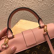 Louis Vuitton Locky BB Bag Monogram Canvas Pink M44080 20x16x7.5cm - 4