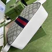 Gucci Ophidia Camera Bag Beige/White 681064 21x14x7cm - 5