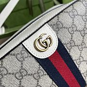 Gucci Ophidia Camera Bag Beige/White 681064 21x14x7cm - 3