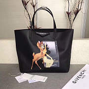 Givenchy Wing Shopping Bag Art Leather 05 BB50HBB14K 38x34x18cm - 3